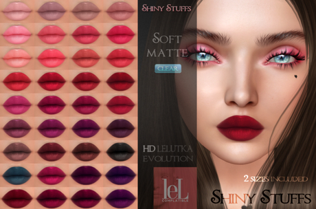 Second Life Marketplace - ~Shiny Stuffs~ Lelutka HD Soft Mattes Appliers